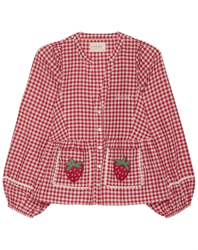 Sissel Edelbo - Bobbie Top - Red Checks